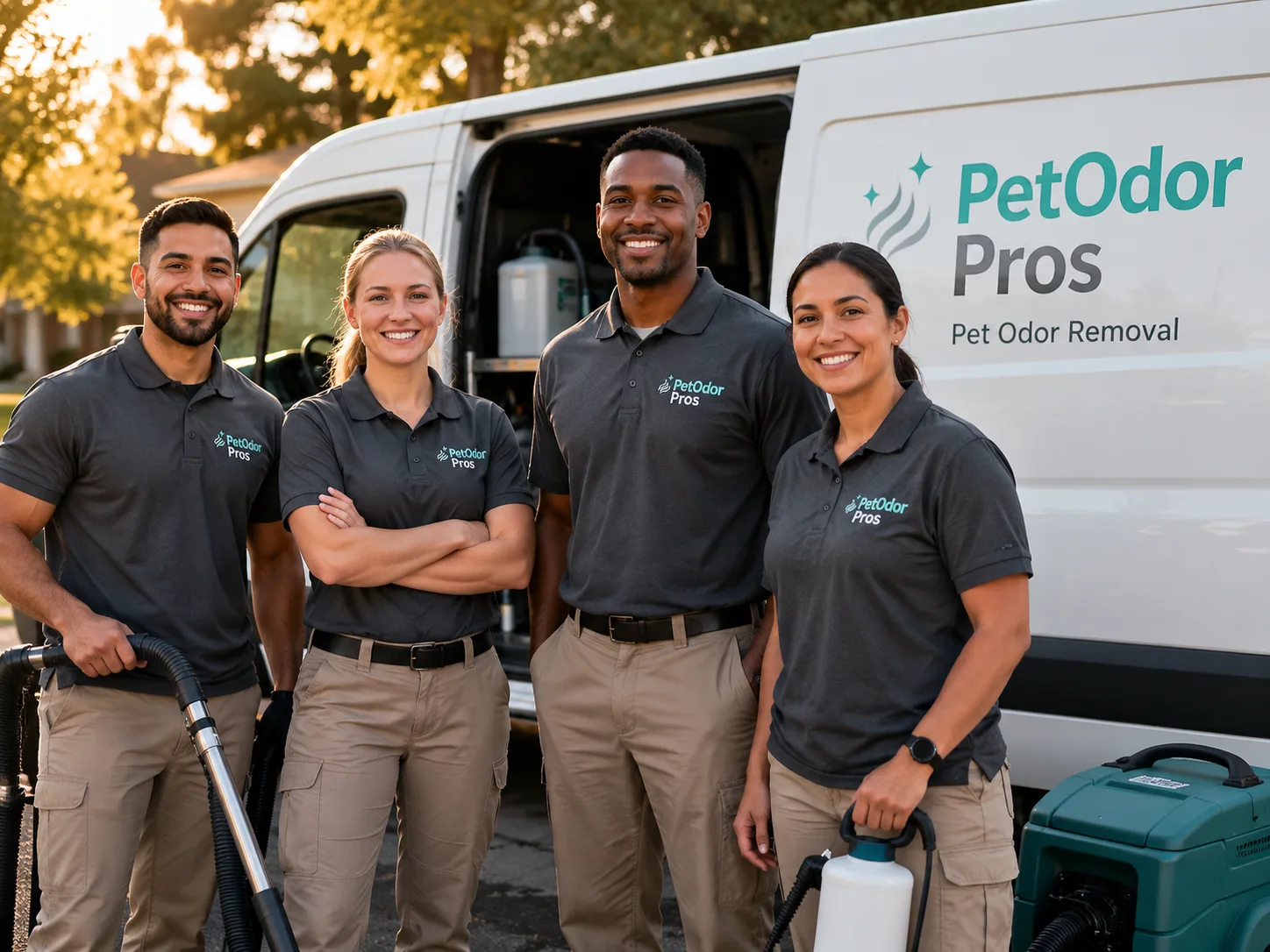 Pet Odor Removal team serving Moosic, PA